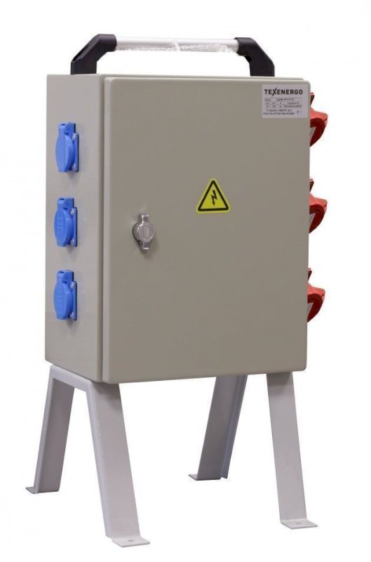 Щит механизации ЩМ- РУСП- 100-3х1П-4х3П-IP54 (ВВ-100А с 1 УЗО, 3 роз. 1Р+N+РЕ 16A, 4 роз. 3Р+N+PE 2шт-16А, 2шт-32А) Щит механизации ЩМ- РУСП- 100-3х1П-4х3П-IP54 (ВВ-100А с 1 УЗО, 3 роз. 1Р+N+РЕ 16A, 4 роз. 3Р+N+PE 2шт-16А, 2шт-32А)