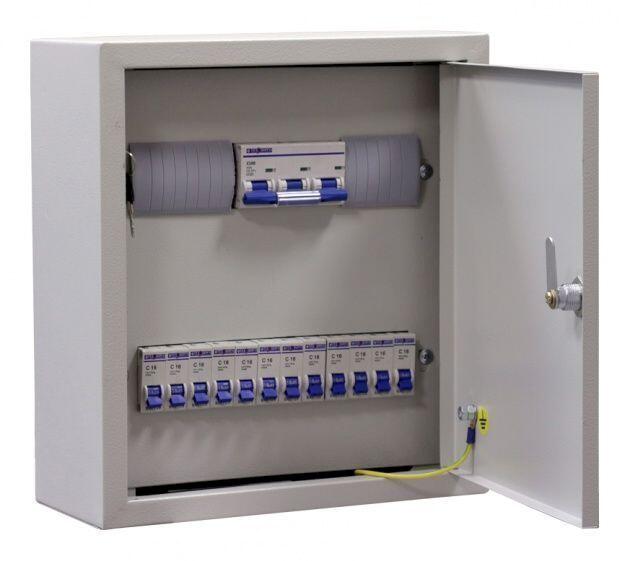 Щиток освещения ОЩВ-  12 (100А+12х25А)  IP31   без разводки