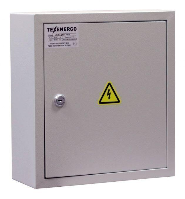 Щиток освещения ОЩВ-  12 (100А+12х25А)  IP31