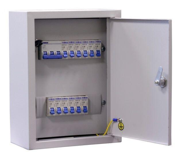 Щиток освещения ОЩВ- 12 (63А+12х20А) IP31 без разводки Щиток освещения ОЩВ- 12 (63А+12х20А) IP31 без разводки