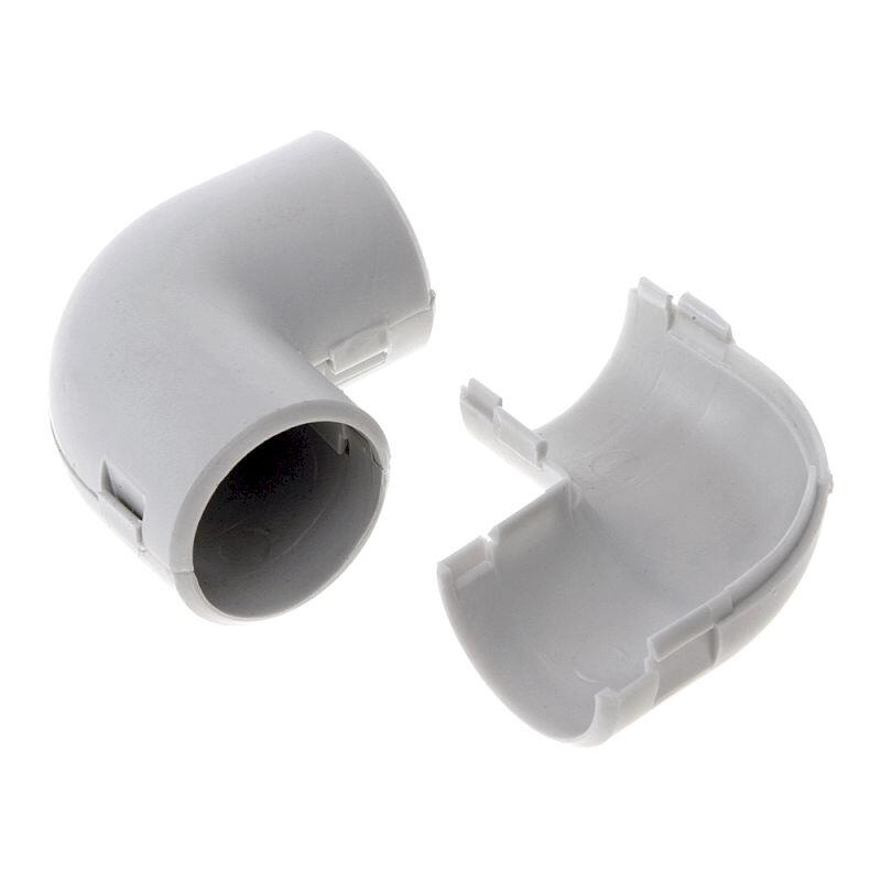 Соединитель угловой разъёмный 90 град. для труб ПВХ d 25 Соединитель угловой разъёмный 90 град. для труб ПВХ d 25