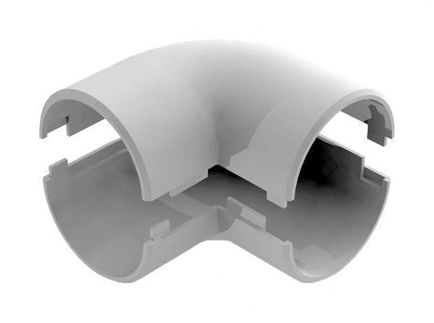 Соединитель угловой разъёмный 90 град. для труб ПВХ d 32