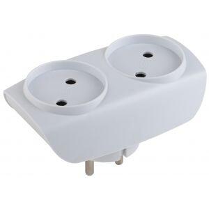 SP-2-W ЭРА Тройник 2гн, без заземл. (белый) (10/60/1500) SP-2-W ЭРА Тройник 2гн, без заземл. (белый) (10/60/1500)