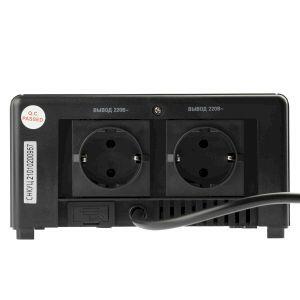 Стабилизатор напряжения ЭРА CНК-1500-УЦ компактный универсальный, 140-260В/220В, 1500ВА Стабилизатор напряжения ЭРА CНК-1500-УЦ компактный универсальный, 140-260В/220В, 1500ВА