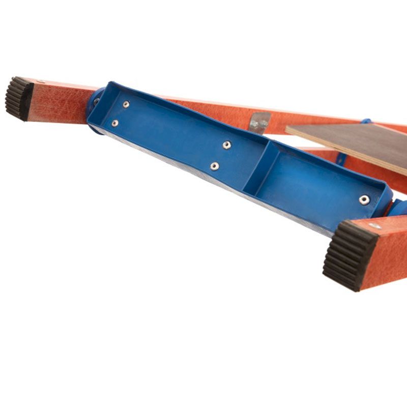 Стремянка стеклопластиковая диэлектрическая с вертикальной опорой СВД-2,3 (Н-3,1м, 7ступ, 14кг)