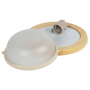 Светильник ЭРА НБО 03-60-011 Кантри дерево/стекло IP54 E27 max 60Вт D220 круг клен Светильник ЭРА НБО 03-60-011 Кантри дерево/стекло IP54 E27 max 60Вт D220 круг клен