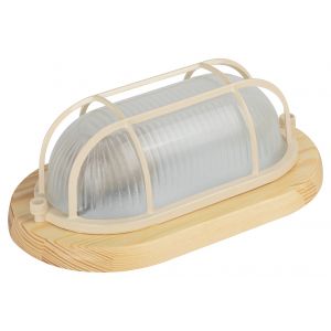 Светильник ЭРА НБО 04-60-012 Кантри дерево/стекло решетка IP54 E27 max 60Вт 232х140 овал клен Светильник ЭРА НБО 04-60-012 Кантри дерево/стекло решетка IP54 E27 max 60Вт 232х140 овал клен