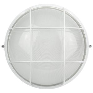 Светильник ЭРА НБП 03-100-002 Акватермо алюминий/стекло решетка IP54 E27 max 100Вт D240 круг белый Светильник ЭРА НБП 03-100-002 Акватермо алюминий/стекло решетка IP54 E27 max 100Вт D240 круг белый