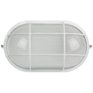 Светильник ЭРА НБП 04-100-002 Акватермо алюминий стекло решетка IP54 E27 max 100Вт 280х160