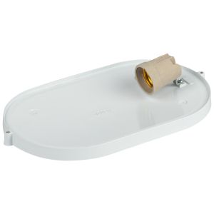 Светильник ЭРА НБП 04-100-002 Акватермо алюминий стекло решетка IP54 E27 max 100Вт 280х160