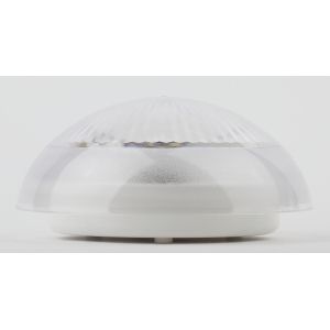 Светильник ЭРА НБП 06-60-101 с фото-шумовым датчиком Сириус IP54 E27 max 60Вт D220 круг призма акустический