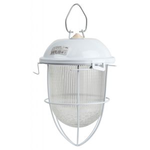 Светильник ЭРА НСП 41-200-003 с решеткой Желудь сталь стекло IP54 E27 max 200Вт 345х185 белый