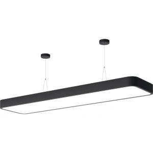 Светильник LED ЭРА Geometria SPO-111-B-40K-060 Block 60Вт 4000К 7200Лм IP40 1200*300*60 черный подвесной драйвер внутри Светильник LED ЭРА Geometria SPO-111-B-40K-060 Block 60Вт 4000К 7200Лм IP40 1200*300*60 черный подвесной драйвер внутри