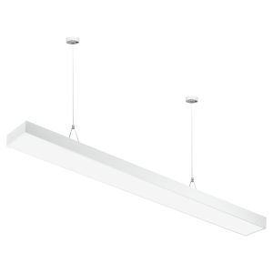 Светильник LED ЭРА Geometria SPO-114-W-40K-036 Block 36Вт 4000К 2800Лм IP40 1200*130*50 белый подвесной драйвер внутри Светильник LED ЭРА Geometria SPO-114-W-40K-036 Block 36Вт 4000К 2800Лм IP40 1200*130*50 белый подвесной драйвер внутри