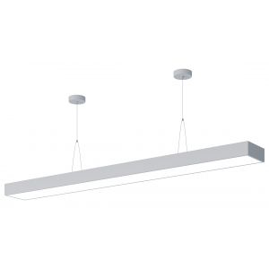 Светильник LED ЭРА Geometria SPO-114-W-40K-036 Block 36Вт 4000К 2800Лм IP40 1200*130*50 белый подвесной Светильник LED ЭРА Geometria SPO-114-W-40K-036 Block 36Вт 4000К 2800Лм IP40 1200*130*50 белый подвесной
