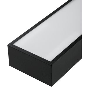 Светильник LED ЭРА Geometria SPO-116-B-40K-024 Block 24Вт 4000K 1750Лм IP40 1200х70х50 черный подвесной драйвер внутри Светильник LED ЭРА Geometria SPO-116-B-40K-024 Block 24Вт 4000K 1750Лм IP40 1200х70х50 черный подвесной драйвер внутри