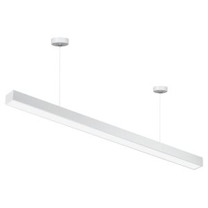 Светильник LED ЭРА Geometria SPO-116-W-40K-024 Block 24Вт 4000K 1750Лм IP40 1200х70х50 белый подвесной драйвер внутри