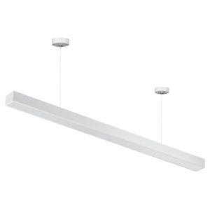 Светильник LED ЭРА Geometria SPO-116-W-40K-024 Block 24Вт 4000K 1750Лм IP40 1200х70х50 белый подвесной драйвер внутри