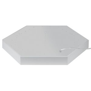 Светильник LED ЭРА Geometria SPO-121-W-40K-038 Hexagon 38Вт 4000K 4000Лм IP40 600*80 белый подвесной драйвер внутри