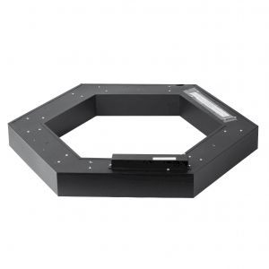 Светильник LED ЭРА Geometria SPO-124-B-40K-051 Hexagon 51Вт 4000К 3900Лм IP40 800*800*80 черный подвесной