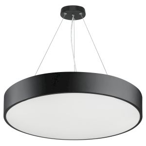 Светильник LED ЭРА Geometria SPO-131-B-40K-045 Ring 45Вт 4000К 4000Лм IP40 600*80 черный подвесной драйвер внутри