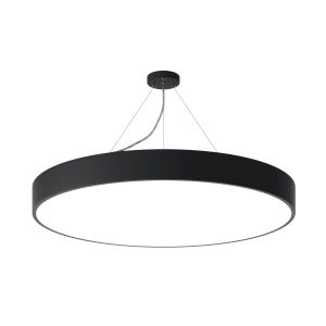 Светильник LED ЭРА Geometria SPO-132-B-40K-088 Ring 88Вт 4000К 6000Лм IP40 800*800*80 черный подвесной