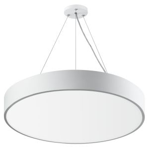 Светильник LED ЭРА Geometria SPO-132-W-40K-088 Ring 88Вт 4000К 6000Лм IP40 800*80 белый подвесной драйвер внутри Светильник LED ЭРА Geometria SPO-132-W-40K-088 Ring 88Вт 4000К 6000Лм IP40 800*80 белый подвесной драйвер внутри