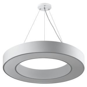 Светильник LED ЭРА Geometria SPO-133-W-40K-045 Ring 45Вт 4000K 3200Лм IP40 600*80 белый подвесной драйвер внутри