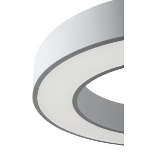 Светильник LED ЭРА Geometria SPO-133-W-40K-045 Ring 45Вт 4000K 3200Лм IP40 600*80 белый подвесной драйвер внутри