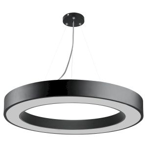 Светильник LED ЭРА Geometria SPO-134-B-40K-056 Ring 56Вт 4000К 4200Лм IP40 800*80 черный подвесной драйвер внутри Светильник LED ЭРА Geometria SPO-134-B-40K-056 Ring 56Вт 4000К 4200Лм IP40 800*80 черный подвесной драйвер внутри