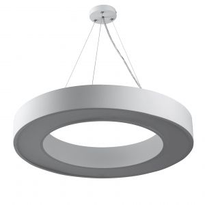 Светильник LED ЭРА Geometria SPO-134-W-40K-056 Ring 56Вт 4000К 4200Лм IP40 800*800*80 белый подвесной