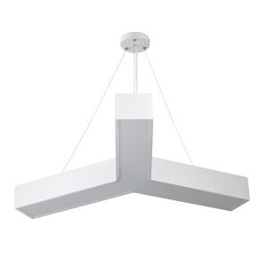 Светильник LED ЭРА Geometria SPO-141-W-40K-028 Igrek 28Вт 4000К 1750Лм IP40 600*600*80 белый подвесной