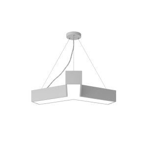 Светильник LED ЭРА Geometria SPO-141-W-40K-028 Igrek 28Вт 4000K 1750Лм IP40 600*80 белый подвесной драйвер внутри Светильник LED ЭРА Geometria SPO-141-W-40K-028 Igrek 28Вт 4000K 1750Лм IP40 600*80 белый подвесной драйвер внутри