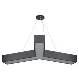 Светильник LED ЭРА Geometria SPO-143-B-40K-056 Igrek 56Вт 4000K 3700Лм IP40 900*80 черный подвесной драйвер внутри Светильник LED ЭРА Geometria SPO-143-B-40K-056 Igrek 56Вт 4000K 3700Лм IP40 900*80 черный подвесной драйвер внутри