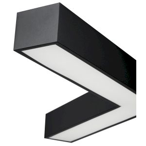 Светильник LED ЭРА Geometria SPO-143-B-40K-056 Igrek 56Вт 4000K 3700Лм IP40 900*80 черный подвесной драйвер внутри Светильник LED ЭРА Geometria SPO-143-B-40K-056 Igrek 56Вт 4000K 3700Лм IP40 900*80 черный подвесной драйвер внутри