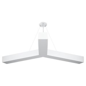 Светильник LED ЭРА Geometria SPO-144-W-40K-066 Igrek 66Вт 4000К 4000Лм IP40 1200*1200*80 белый подвесной драйвер внутри