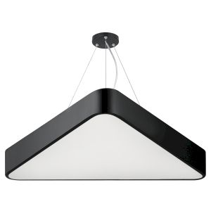 Светильник LED ЭРА Geometria SPO-151-B-40K-030 Delta 30Вт 4000К IP40 черный подвесной драйвер внутри Светильник LED ЭРА Geometria SPO-151-B-40K-030 Delta 30Вт 4000К IP40 черный подвесной драйвер внутри