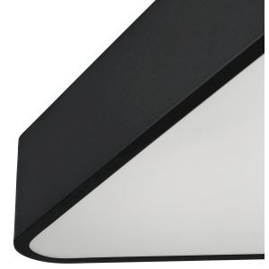 Светильник LED ЭРА Geometria SPO-151-B-40K-030 Delta 30Вт 4000К IP40 черный подвесной драйвер внутри Светильник LED ЭРА Geometria SPO-151-B-40K-030 Delta 30Вт 4000К IP40 черный подвесной драйвер внутри