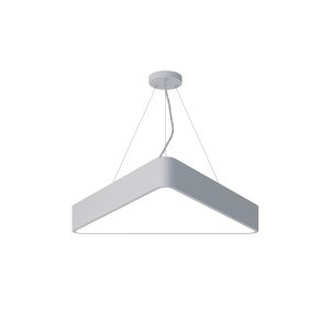 Светильник LED ЭРА Geometria SPO-151-W-40K-030 Delta 30Вт 4000К 2900Лм IP40 600*600*80 белый подвесной