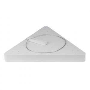 Светильник LED ЭРА Geometria SPO-152-W-40K-048 Delta 48Вт 4000К 3500Лм IP40 800*800*80 белый подвесной