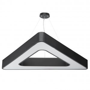 Светильник LED ЭРА Geometria SPO-153-B-40K-030 Delta 30Вт 4000К 2100Лм IP40 600*600*80 черный подвесной