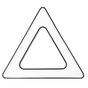 Светильник LED ЭРА Geometria SPO-153-B-40K-030 Delta 30Вт 4000К 2100Лм IP40 600*80 черный подвесной драйвер внутри
