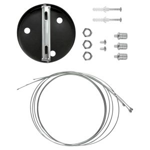 Светильник LED ЭРА Geometria SPO-153-B-40K-030 Delta 30Вт 4000К 2100Лм IP40 600*80 черный подвесной драйвер внутри