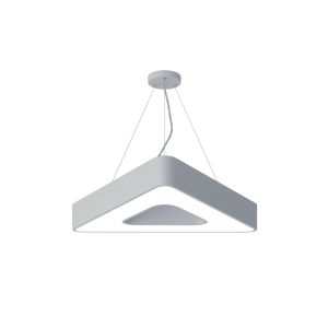 Светильник LED ЭРА Geometria SPO-153-W-40K-030 Delta 30Вт 4000К 2100Лм IP40 600*600*80 белый подвесной Светильник LED ЭРА Geometria SPO-153-W-40K-030 Delta 30Вт 4000К 2100Лм IP40 600*600*80 белый подвесной