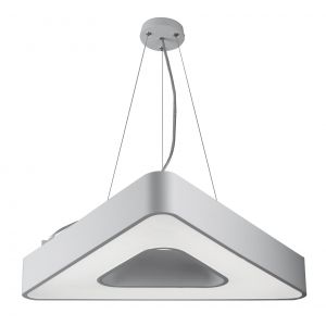 Светильник LED ЭРА Geometria SPO-153-W-40K-030 Delta 30Вт 4000К 2100Лм IP40 600*600*80 белый подвесной Светильник LED ЭРА Geometria SPO-153-W-40K-030 Delta 30Вт 4000К 2100Лм IP40 600*600*80 белый подвесной