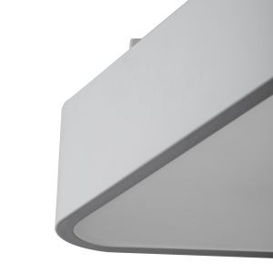 Светильник LED ЭРА Geometria SPO-153-W-40K-030 Delta 30Вт 4000К 2100Лм IP40 600*600*80 белый подвесной Светильник LED ЭРА Geometria SPO-153-W-40K-030 Delta 30Вт 4000К 2100Лм IP40 600*600*80 белый подвесной