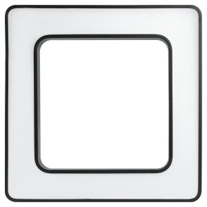 Светильник LED ЭРА Geometria SPO-161-B-40K-060 Quadro 60Вт 4000К 5500Лм IP40 600*600*80 черный подвесной драйвер внутри