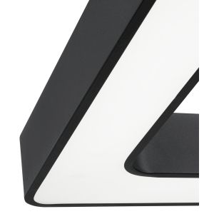 Светильник LED ЭРА Geometria SPO-161-B-40K-060 Quadro 60Вт 4000К 5500Лм IP40 600*600*80 черный подвесной драйвер внутри