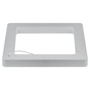 Светильник LED ЭРА Geometria SPO-161-W-40K-060 Quadro 60Вт 4000К 5500Лм IP40 600*600*80 белый подвесной драйвер внутри Светильник LED ЭРА Geometria SPO-161-W-40K-060 Quadro 60Вт 4000К 5500Лм IP40 600*600*80 белый подвесной драйвер внутри