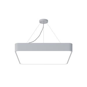 Светильник LED ЭРА Geometria SPO-163-W-40K-050 Quadro 50Вт 4000К 3700Лм IP40 600*600*80 белый подвесной
